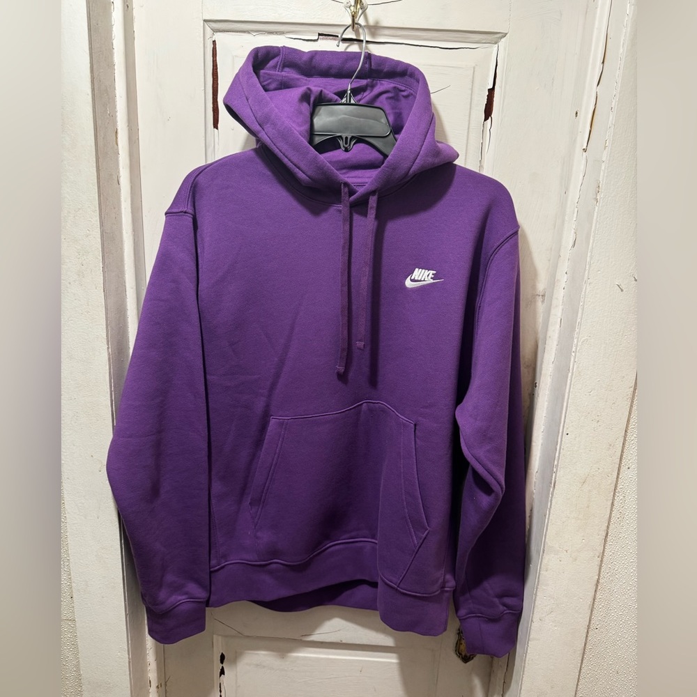 Purple Nike hoodie